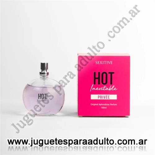 Aceites y lubricantes, Perfumes, Perfume afrodisiaco Hot Inevitable Privée 100ML.